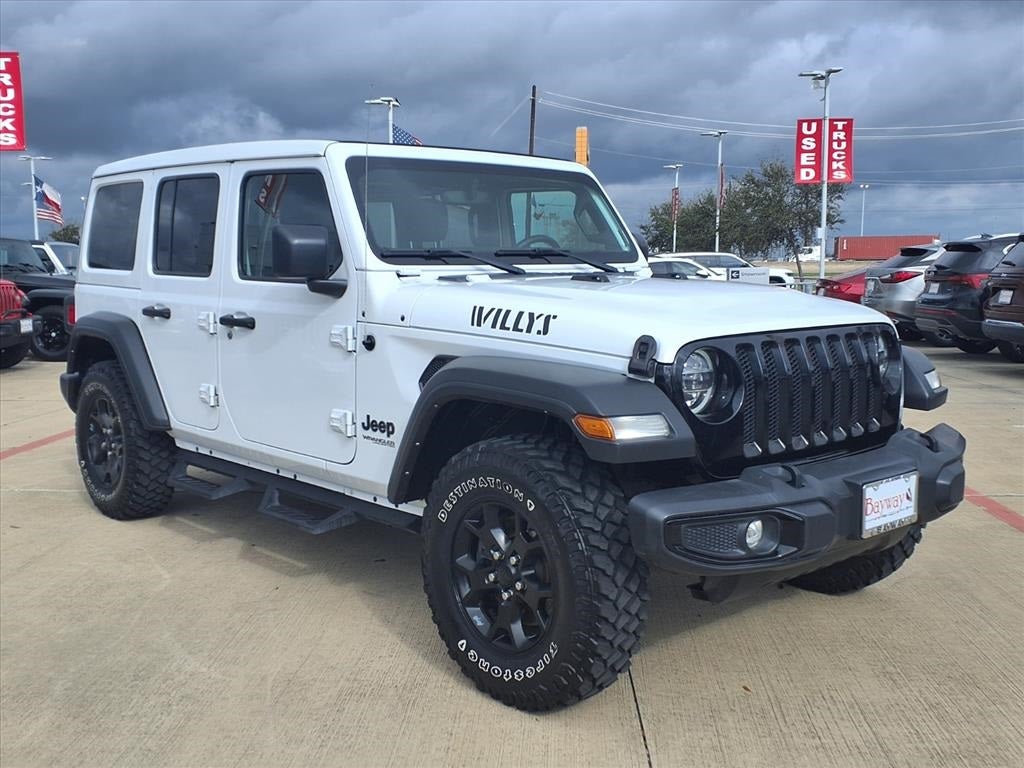 2021 Jeep Wrangler Unlimited Unlimited Willys 4X4 SUN & SOUND PKG