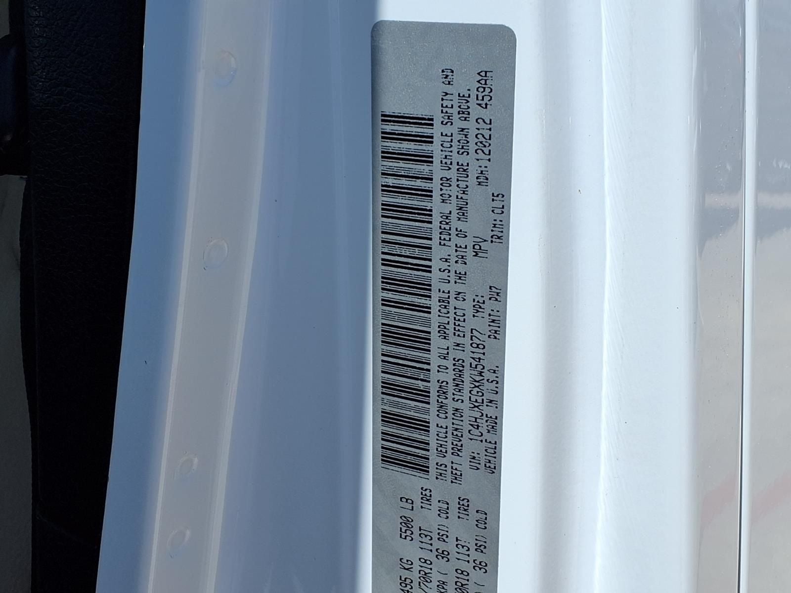 2019 Jeep Wrangler Unlimited Sahara 4X4 ACTIVE SAFETY PKG