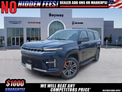 2026 Jeep Grand Wagoneer 4x2