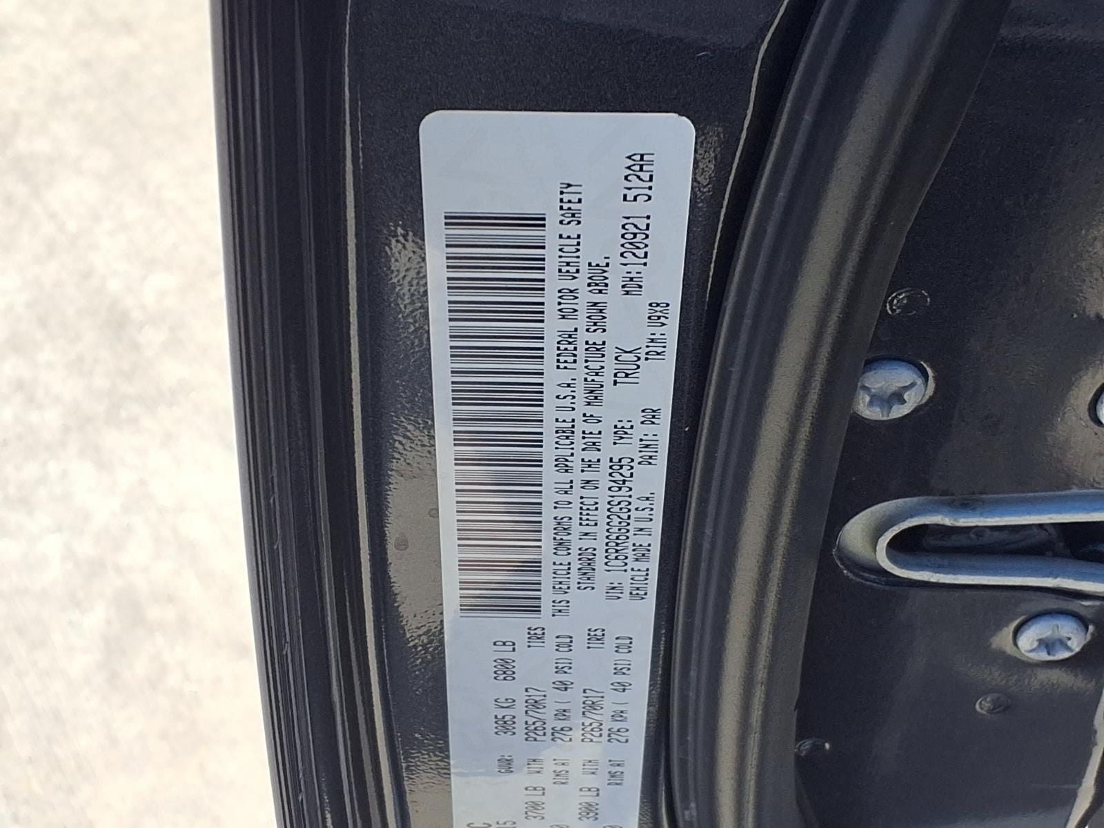2016 RAM RAM 1500 SLT TOW PKG