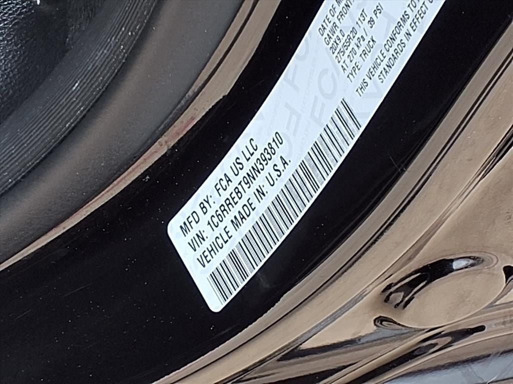 2022 RAM RAM 1500 Big Horn/Lone Star SPORT APPEARANCE PKG