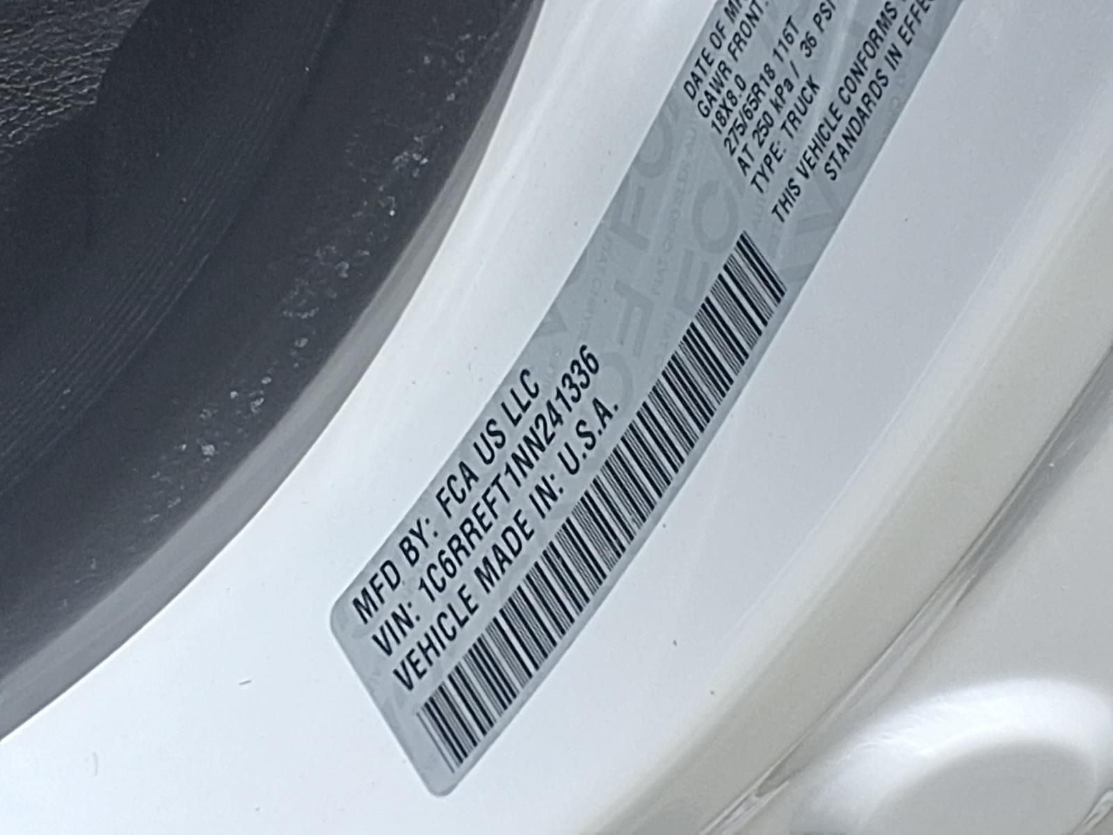 2022 RAM 1500 Big Horn/Lone Star BIG HORN PKG