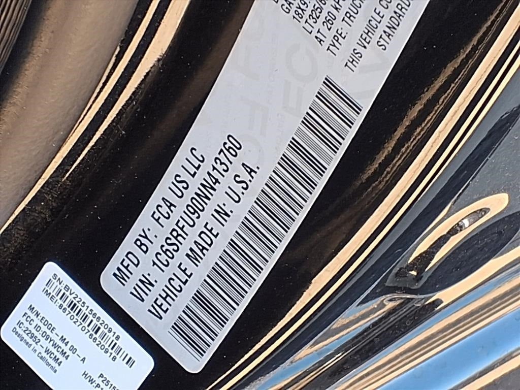 2022 RAM RAM 1500 TRX 4X4 LVL II EQUIP. GROUP