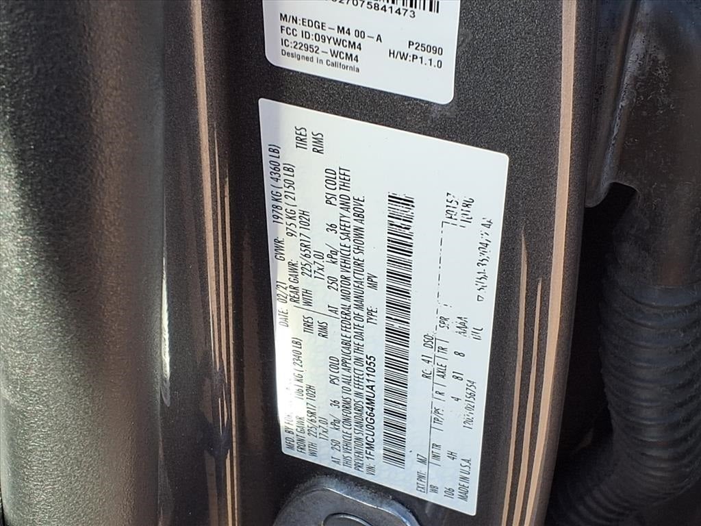 2021 Ford Escape SE CO-PILOT 360