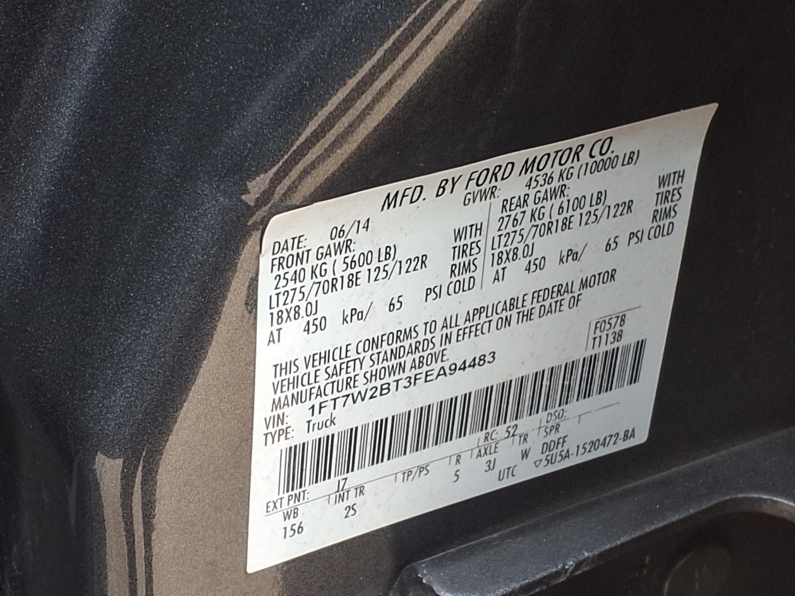 2015 Ford F-250 XLT PREMIUM & FX4 OFF-ROAD PKG