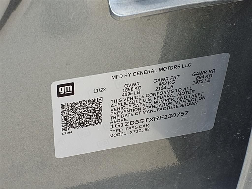 2024 Chevrolet Malibu LT 1LT