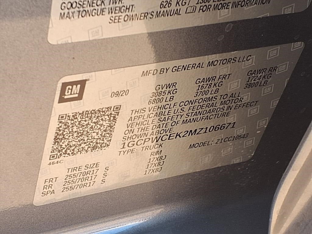 2021 Chevrolet Silverado 1500 LT TEXAS EDITION