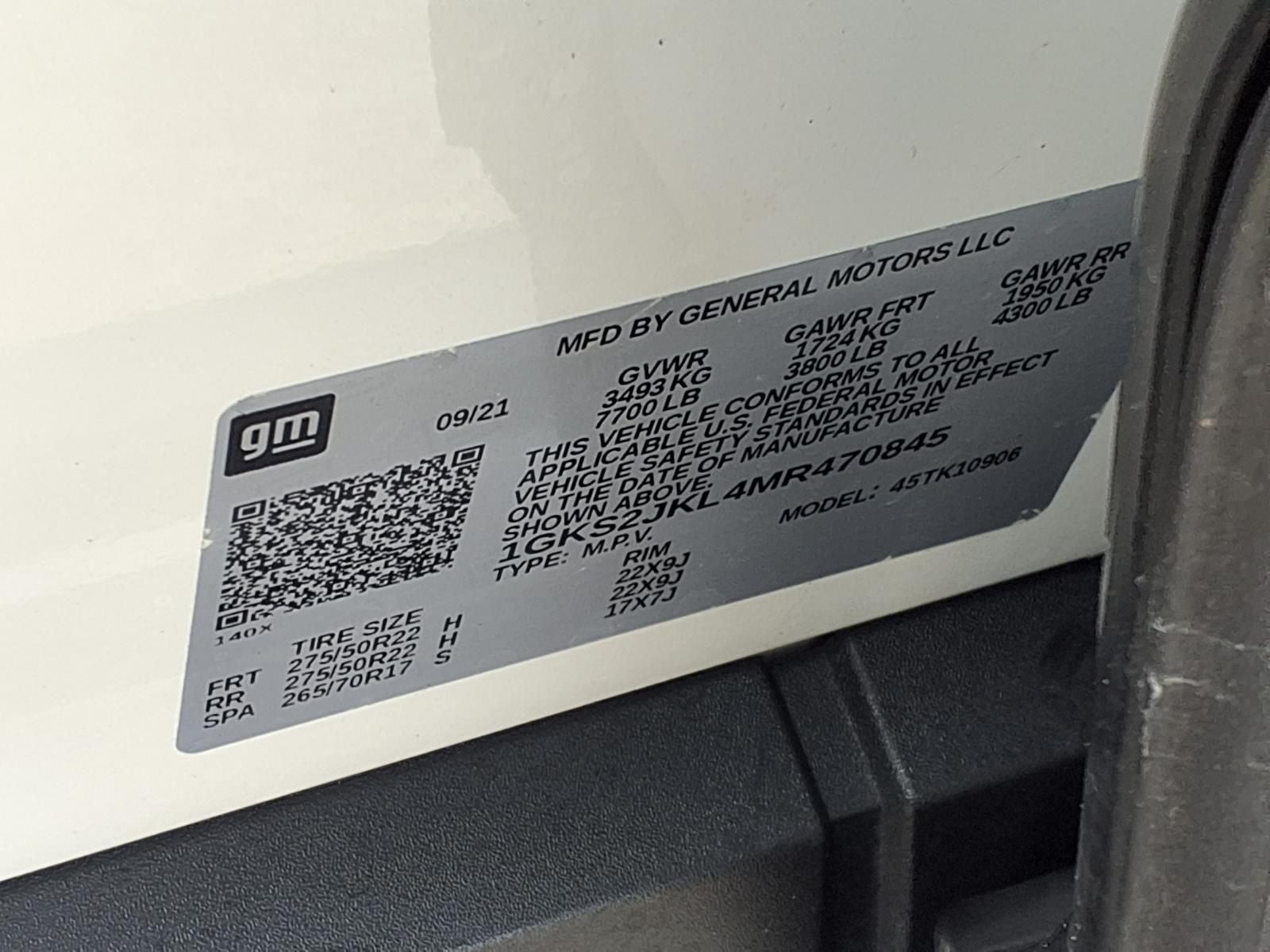 2021 GMC Yukon XL Denali 4WD PRO SAFETY PLUS