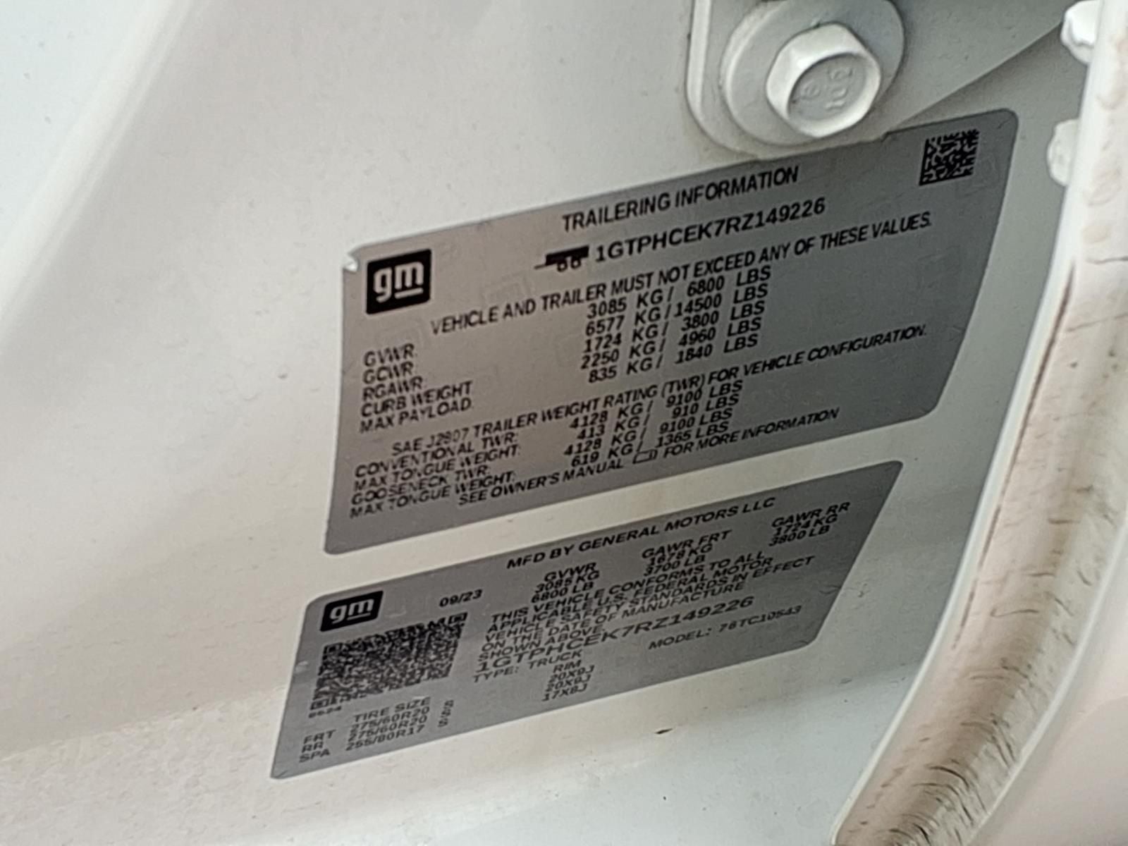 2024 GMC Sierra 1500 Elevation PRO SAFETY