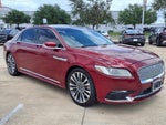 2018 Lincoln Continental Select TWIN PNL ROOF