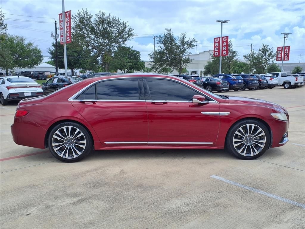 2018 Lincoln Continental Select TWIN PNL ROOF