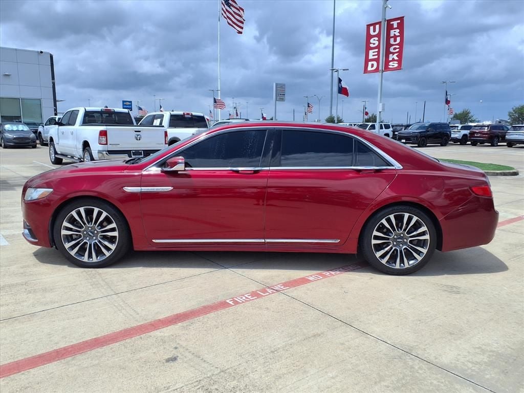 2018 Lincoln Continental Select TWIN PNL ROOF