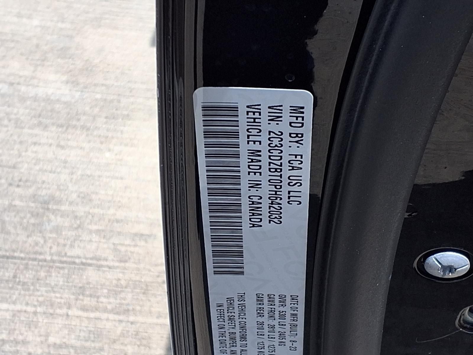 2023 Dodge Challenger R/T PLUS BLACKTOP & TECH PKG