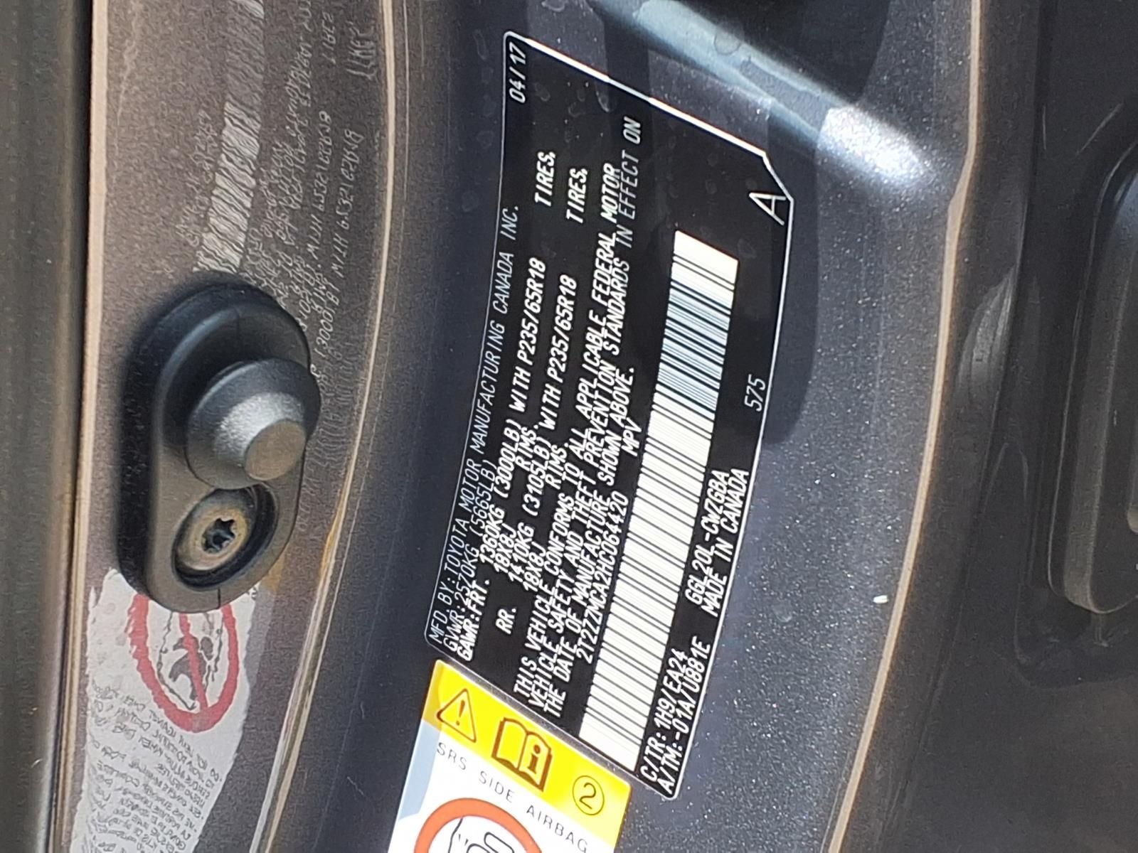 2017 Lexus RX 350 PCS