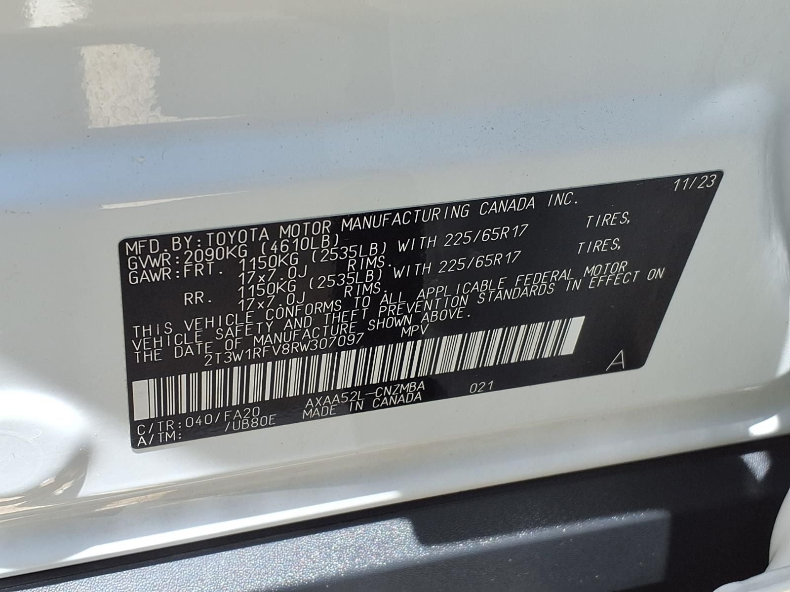 2024 Toyota RAV4 XLE BLIND-SPOT