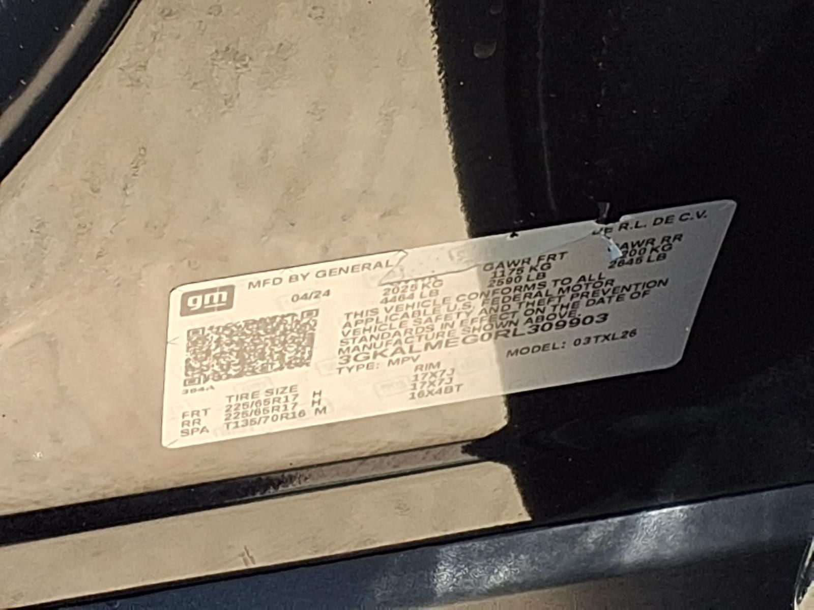 2024 GMC Terrain SLE DR. CONVENIENCE PKG