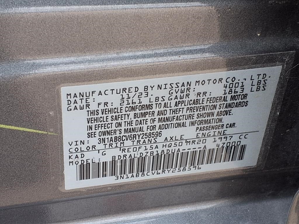 2024 Nissan Sentra SV