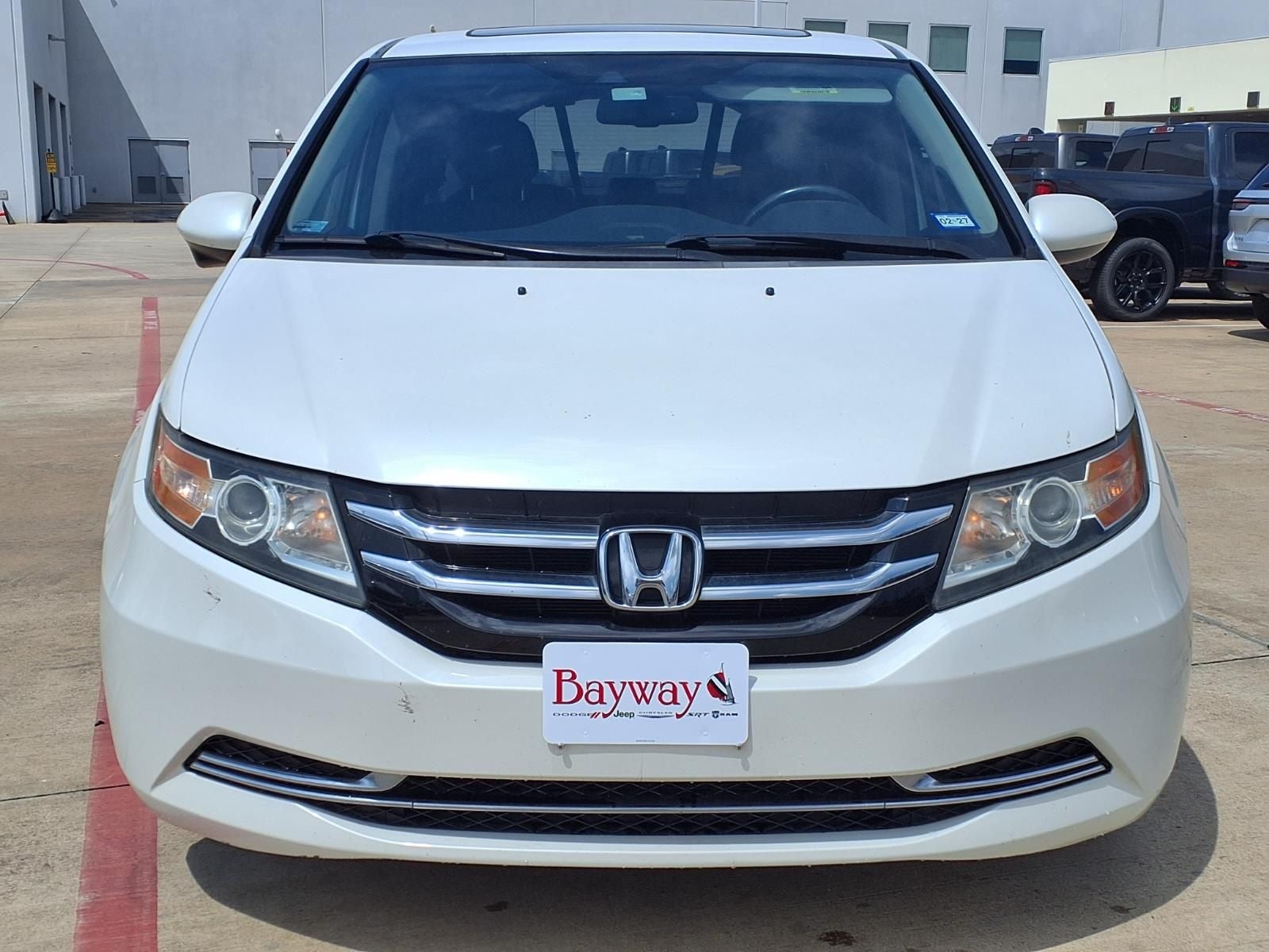 Used 2014 Honda Odyssey EX-L with VIN 5FNRL5H66EB012537 for sale in Pasadena, TX