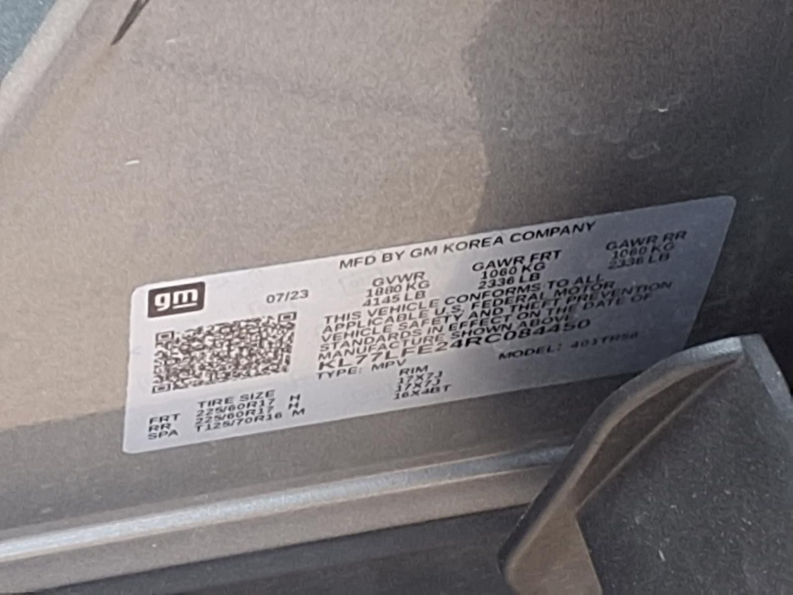 2024 Chevrolet Trax LS 1LS DRIVER CONFIDENCE PKG