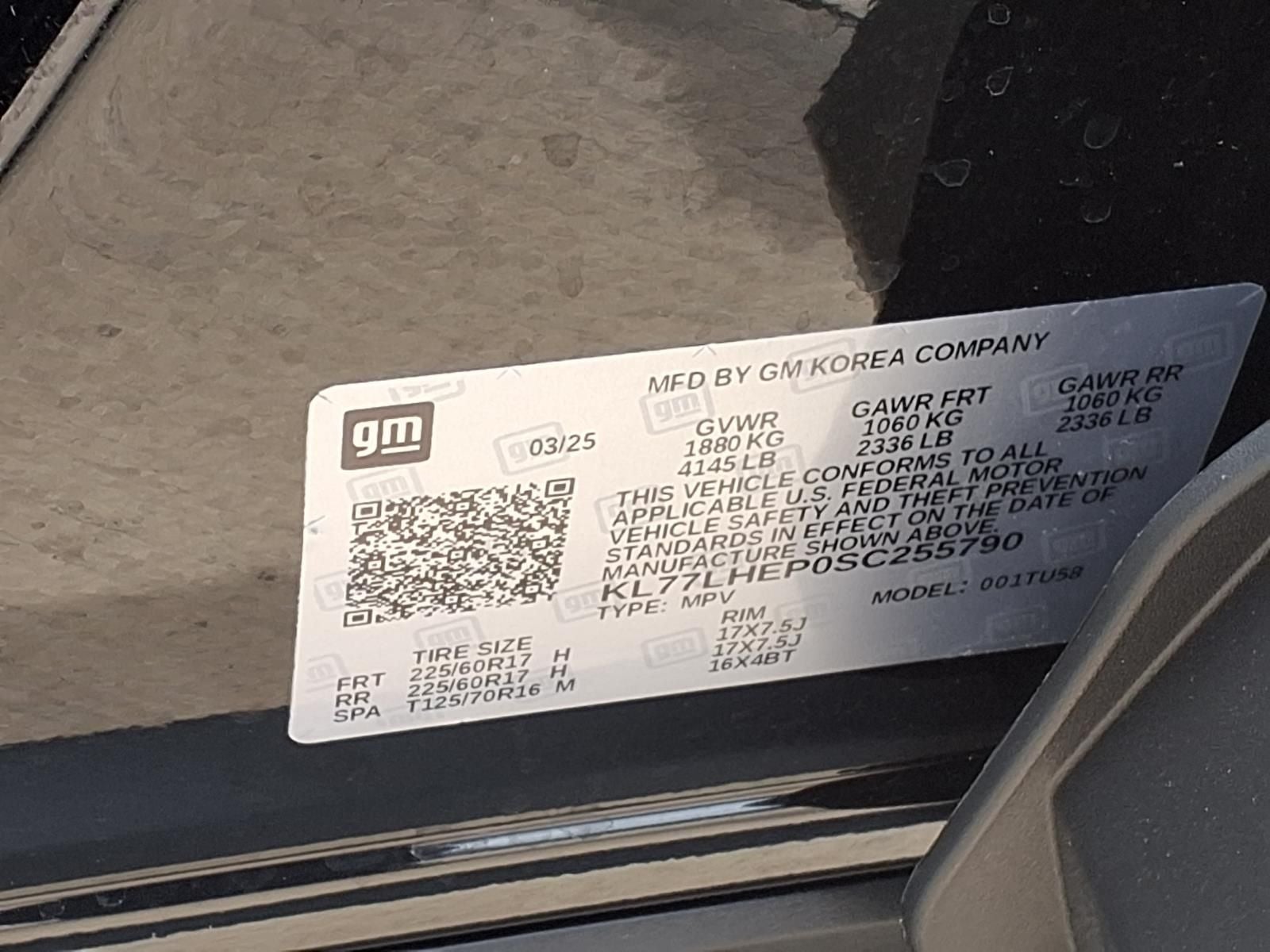 2025 Chevrolet Trax LT 1LT SAFETY ASSIST
