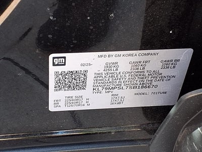 2025 Chevrolet Trailblazer LT SAFETY ASSIST