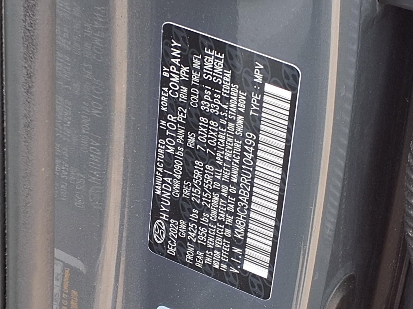 2024 Hyundai Kona SEL CONVENIENCE PKG