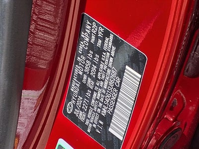 2025 Hyundai Elantra SEL Convenience ULTIMATE RED