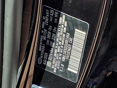 2025 Hyundai Elantra SEL Convenience ABYSS BLK