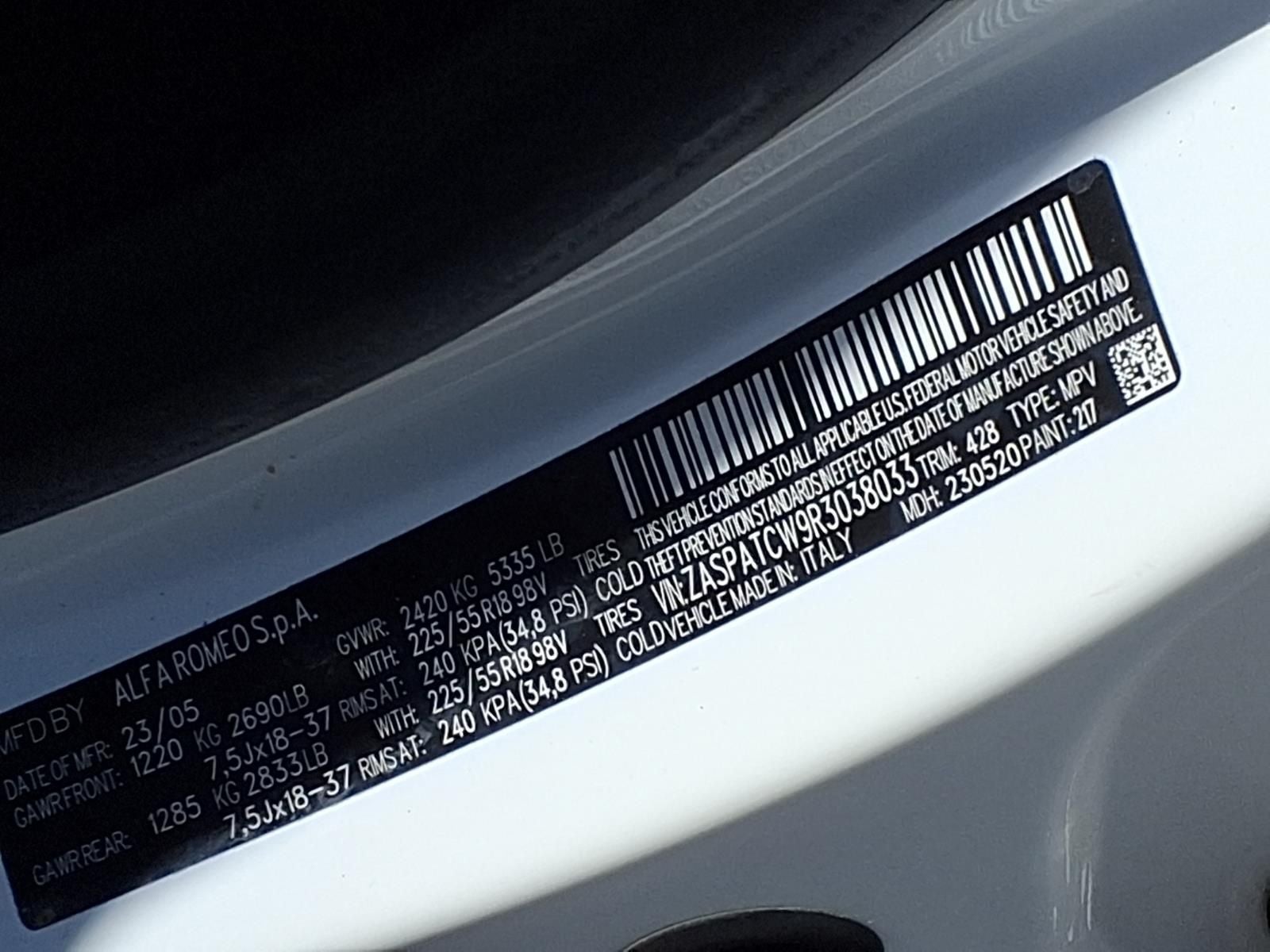 2024 Alfa Romeo Tonale Ti EAWD PREMIUM INT. PKG
