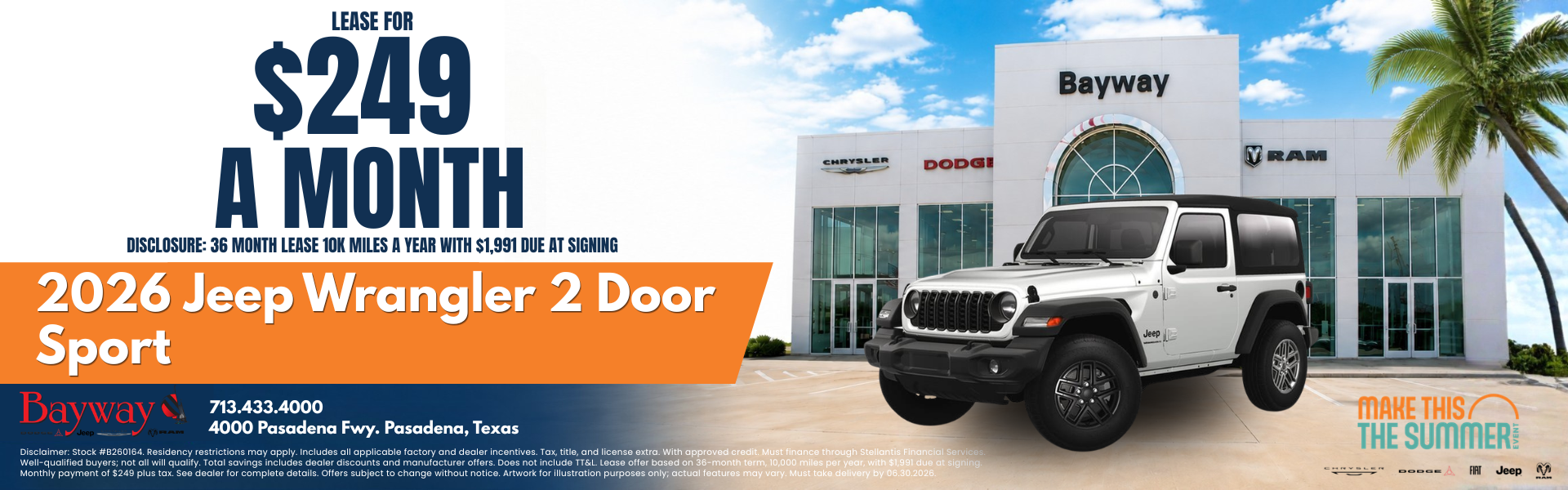 2026 Jeep Wrangler Sport 2 Door