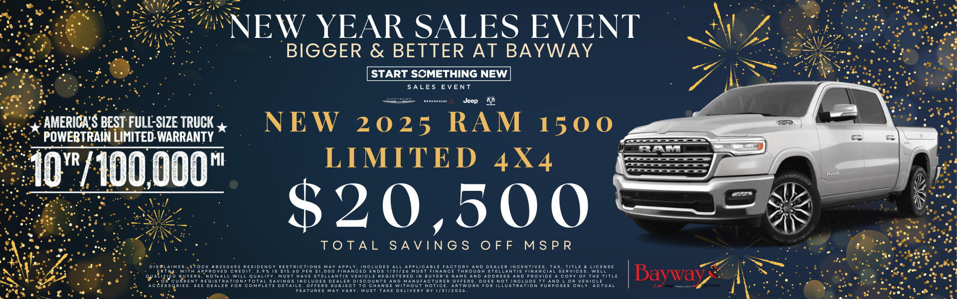 New 2025 Ram 1500 Limited 4x4