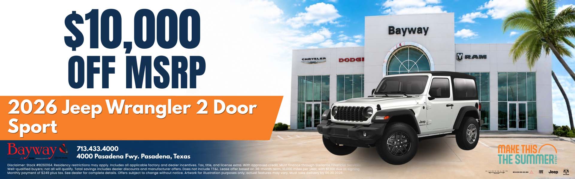 2026 Jeep Wrangler Sport 2 Door
