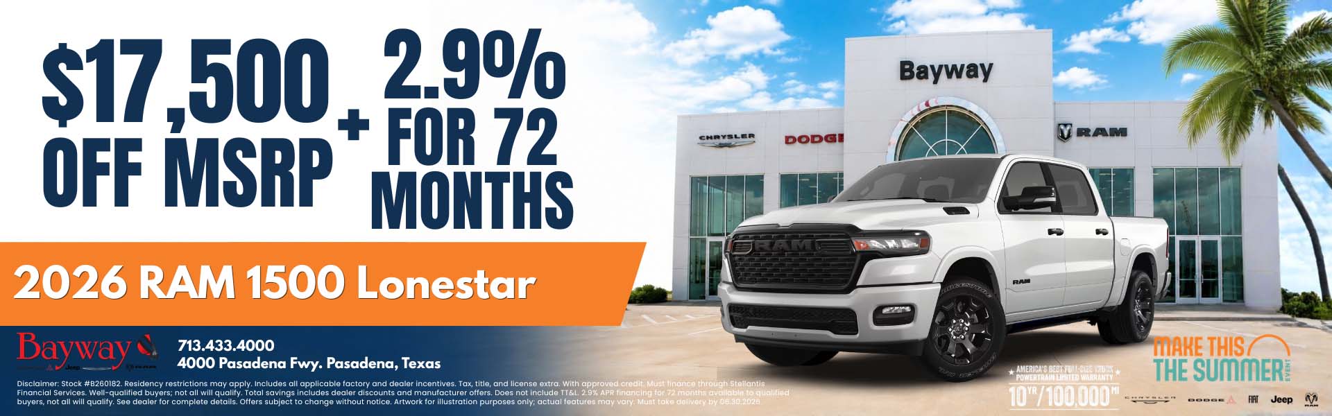 2026 RAM 1500 LONESTAR