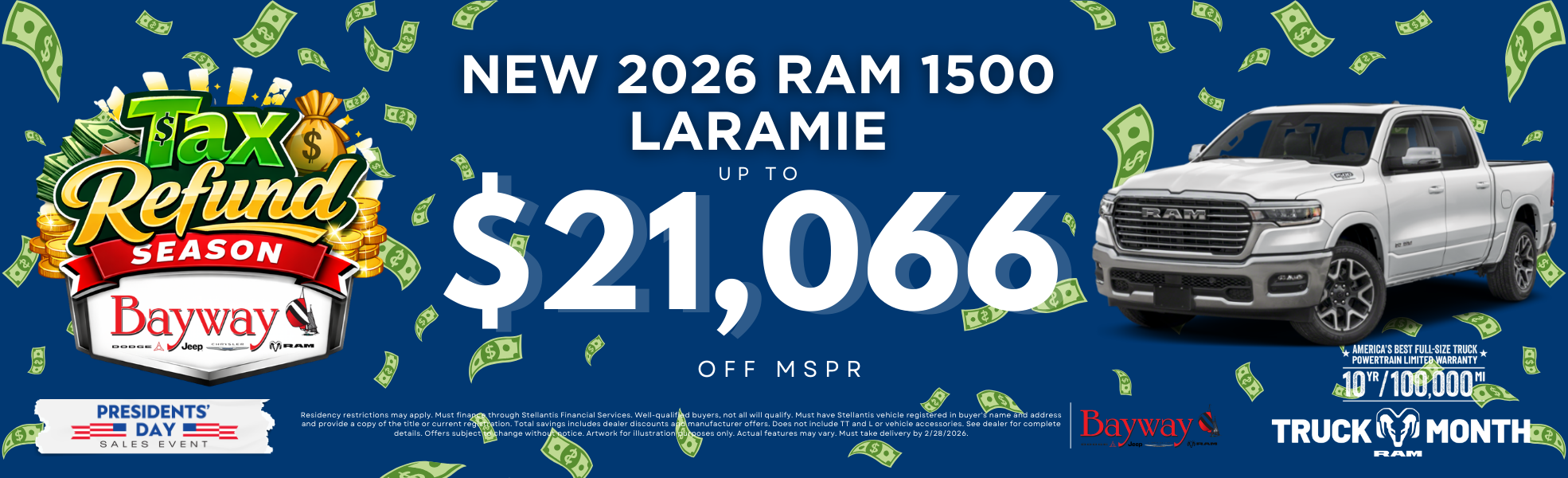 2026 RAM 1500 LARAMIE